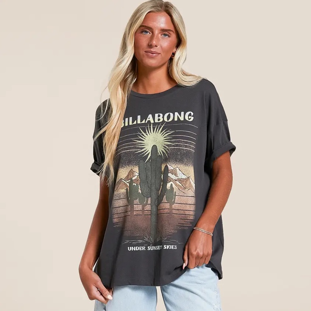 Billabong desert break oversized tee